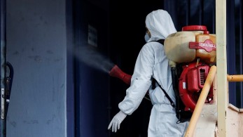 Απολύμανση στο κτήριο του Υπουργείου Αγροτικής Ανάπτυξης