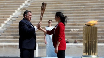 Παραδόθηκε η Φλόγα στην ΟΕ του «Τόκιο 2020»