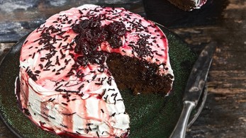 Νηστίσιμη τούρτα Black Forest