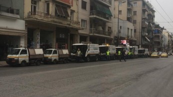 Κυριακάτικες δράσεις καθαριότητας του Δ. Αθηναίων στα Πατήσια (pics)