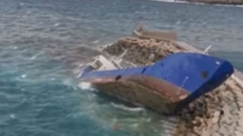 Βίντεο από την προσάραξη στη Τζιά κόβει την ανάσα