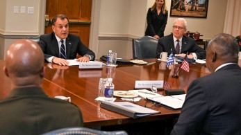 Για την τουρκική προκλητικότητα μίλησε στις ΗΠΑ ο Παναγιωτόπουλος