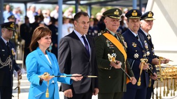 Ο Παναγιωτόπουλος στην τελετή ορκωμοσίας νέων Ανθυποσμηναγών στη Σχολή Ικάρων