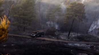 Κόρινθος: Φωτιά στην περιοχή Λίμνη Δασίου