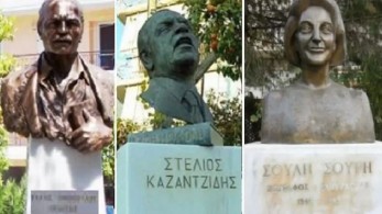 Εξαρθρώθηκε συμμορία που έκλεβε προτομές από μνημεία