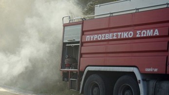 Ενίσχυση της Πυροσβεστικής για τη φωτιά στο Ρέθυμνο