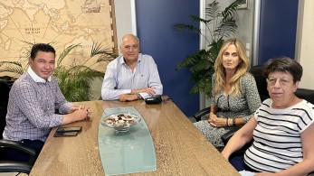 Στην ΕΕΤΑΑ η δήμαρχος Γαύδου για την υλοποίηση έργων στο ακριτικό νησί