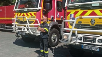 “Μαζί είμαστε πιο δυνατοί”-Τι λέει ο επικεφαλής της αποστολής των Γάλλων πυροσβεστών