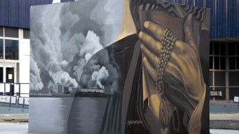 Θεσσαλονίκη: Τα 100 χρόνια από το 1922, μέσα από εντυπωσιακά graffiti  στην 86η ΔΕΘ