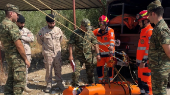 Η συμφωνία Αθήνας με  Αμπού Ντάμπι στην πράξη: Εικόνες από εκπαίδευση αξιωματικών των ΗΕΑ στο Λουτράκι