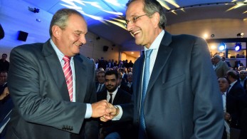 Δείπνο Σαμαρά-Καραμανλή: Μήνυμα ενότητας στη ΝΔ ενόψει των εκλογών
