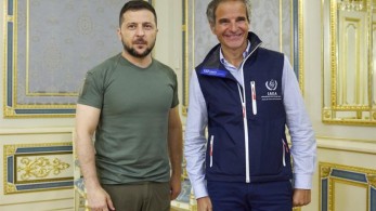 Στο Κίεβο αποστολή του Διεθνούς Οργανισμού Ατομικής Ενέργειας – Τους υποδέχθηκε ο Ζελένσκι