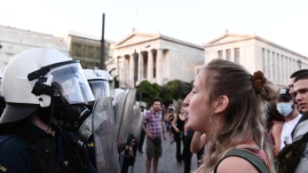 Αθήνα-Επεισόδια στο πανεκπαιδευτικό συλλαλητήριο