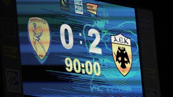 Σούπερ Λίγκ-Παναιτωλικός-ΑΕΚ 0-2
