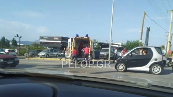 Πάτρα– Δίκυκλο έπεσε πάνω στις μπάρες του τρένου-Τραυματίστηκαν οι αναβάτες