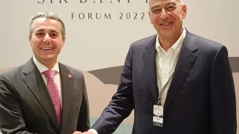 Συνάντηση Δένδια με τον πρόεδρο της Ελβετικής Συνομοσπονδίας