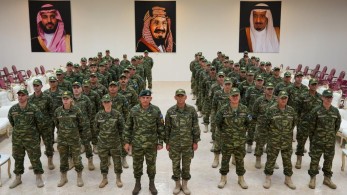 Επίσκεψη Αρχηγού ΓΕΕΘΑ στην ελληνική πυροβολαρχία Patriot στη Σαουδική Αραβία