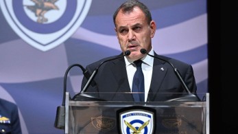 Ευχές στην Πολεμική Αεροπορία από τον Νίκο Παναγιωτόπουλο