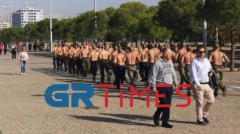 Η γυμναστική των ΟΥΚΑΔΩΝ στη Νέα Παραλία Θεσσαλονίκης