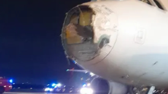 Παραγουάη: Αναγκαστική προσγείωση αεροσκάφους, του οποίου το ρύγχος διαλυόταν – ΒΙΝΤΕΟ