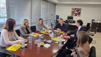 Δημήτρης Γαλαμάτης: Συνάντηση με αντικείμενο την Παιδεία στα Μέσα και την καταπολέμηση της παραπληροφόρησης