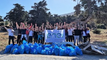 H εθελοντική ομάδα της Enel Green Power καθάρισε την Πάρνηθα
