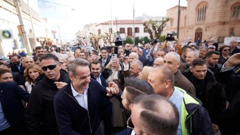 Μητσοτάκης: Το δίλημμα είναι αν θα συνεχίσουμε να πηγαίνουμε μπροστά ή θα γυρίσουμε πίσω