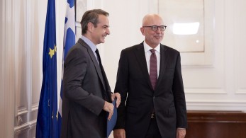 Συνάντηση Μητσοτάκη με εκτελεστικό διευθυντή AJC: Ενεργειακός κόμβος η Ελλάδα