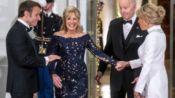 Έλαμψαν οι Πρώτες Κυρίες στο επίσημο δείπνο του Λευκού Οίκου