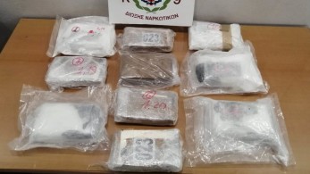 Ηγουμενίτσα: Σύλληψη 59χρονου για κατοχή 11,5 κιλών κοκαΐνης αξίας 400.000 ευρώ