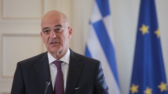 Συνάντηση Δένδια με τον ΥΠΕΞ της Β. Μακεδονίας