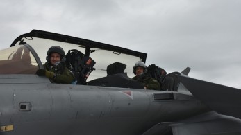 Ο αρχηγός ΓΕΑ πέταξε με μαχητικό Rafale