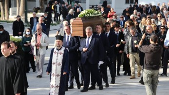 Γιάννης Διακογιάννης: Σε κλίμα οδύνης το «ύστατο χαίρε» στην κηδεία του