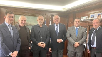 Συνάντηση Μώραλη με αντιπροσωπεία ΣΕΑΝ Πειραιά