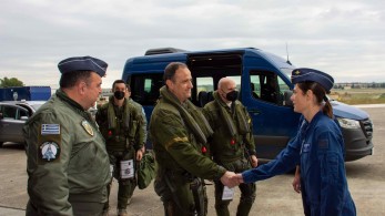 Τις Μονάδες Τανάγρας και Λήμνου επισκέφτηκε ο Αρχηγός της Πολεμικής Αεροπορίας