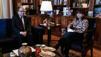 Η Σακελλαροπούλου συναντήθηκε με τον πρόεδρο της ΑΔΑΕ – Τι συζήτησαν