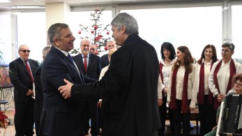 Πρωτοχρονιάτικα κάλαντα από τον Ψυχαγωγικό Όμιλο Σιδηροδρομικών στον Πατούλη (Βίντεο)