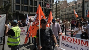 ΠΟΕ-ΟΤΑ: 24ωρη απεργία των εργαζομένων-Πορεία στο υπουργείο Εργασίας