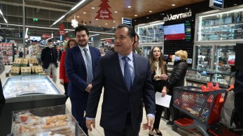 Γεωργιάδης: Η αξία του μέσου «Καλαθιού» παραμένει σταθερή παρά τον πληθωρισμό για 12η εβδομάδα