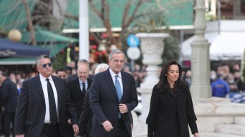 Κηδεία τέως βασιλιά: Στη Μητρόπολη η Αντώνης Σαμαράς-Ποιοι άλλοι πολιτικοί πήγαν