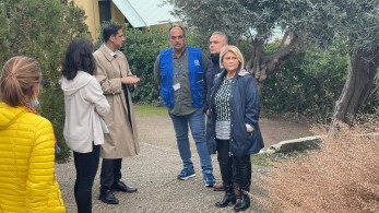 Επίσκεψη Βούλτεψη- Μοσκώφ στη Λέσβο: Προστασία των συνόρων και των ανθρώπων