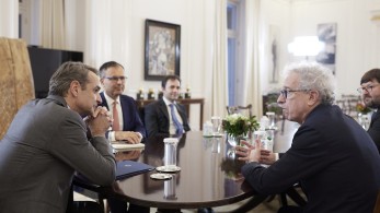 Συνάντηση Μητσοτάκη – Gramegna με αναφορές στην δυναμική της ελληνικής οικονομίας