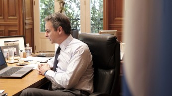 Τηλεδιάσκεψη Μητσοτάκη με Σαρλ Μισέλ