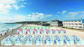 Βουτιές με… πλέξιγκλας: Η πρόταση μιας εταιρείας για ασφάλεια στην παραλία