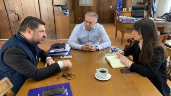 Χαρδαλιάς : Ενημέρωσε Θεοδωρικάκο και ΚΕΔΕ για τον αντιπυρικό επιχειρησιακό σχεδιασμό