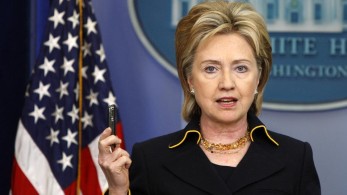 Η Χίλαρι Κλίντον στο πλευρό του Τζο Μπάιντεν