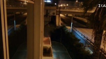 Επίθεση με μολότοφ στον ΣΚΑΪ τα ξημερώματα