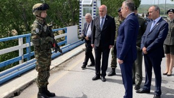 Στιγμές συγκίνησης για τον Θεοδωρικάκο στον Έβρο