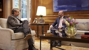 Μεταναστευτικό και Αν. Μεσόγειος στο τετ α τετ Μητσοτάκη-Βέμπερ
