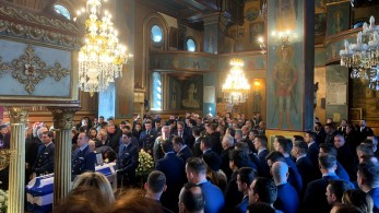 Το “ύστατο χαίρε” στον υποσμηναγό Μάριο-Μιχαήλ Τουρούτσικα